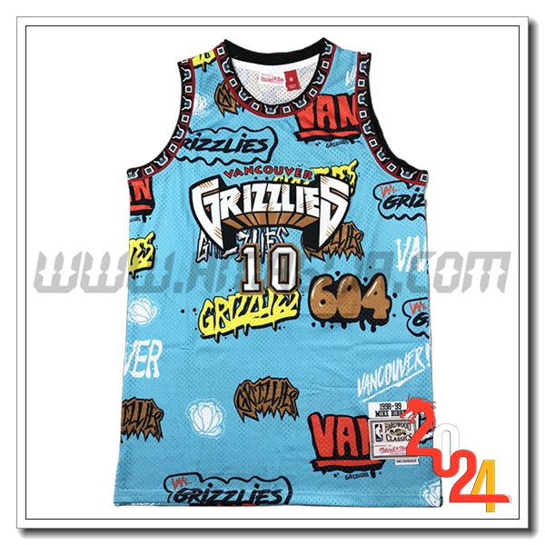 Maglia Memphis Grizzlies (BIBBY #10) 2024/25 Blu