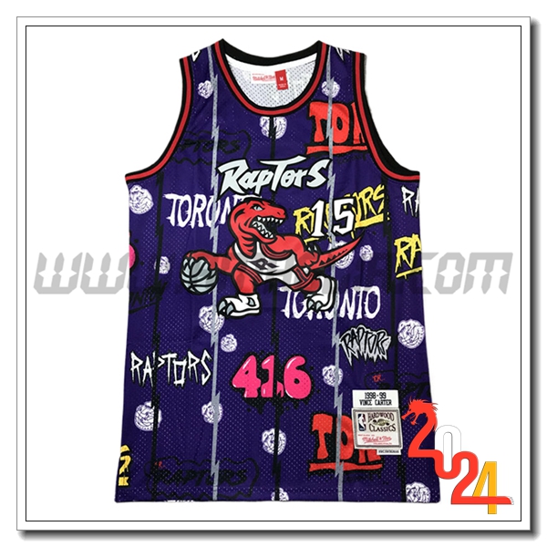 Maglia Toronto Raptors (CARTER #15) 2024/25 viola