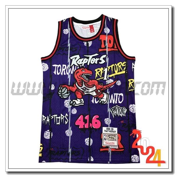 Maglia Toronto Raptors (McGRADY #1) 2024/25 viola