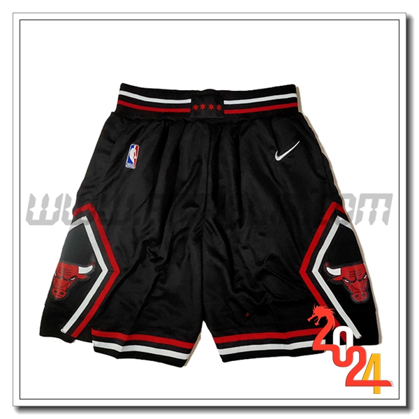 Pantaloncini NBA Chicago Bulls 2024/25 Nero