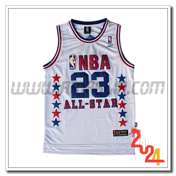 Maglia American All-Star (JORDAN #23) 2024/25 Bianco/Rosso