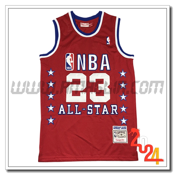Maglia American All-Star (JORDAN #23) 2024/25 Rosso