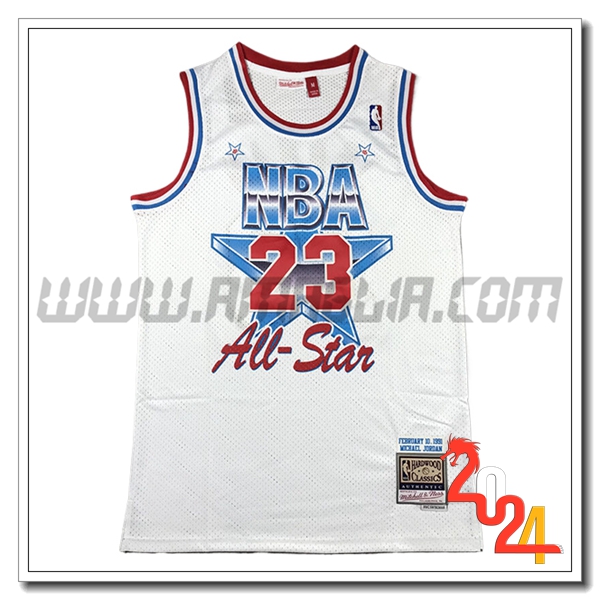 Maglia American All-Star (JORDAN #23) 2024/25 Bianco/Rosso/Blu
