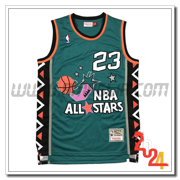 Maglia American All-Star (JORDAN #23) 2024/25 Verde