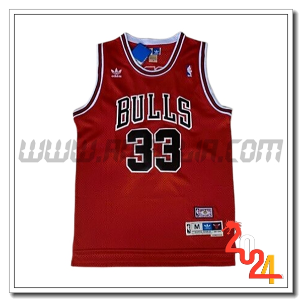 Maglia Chicago Bulls (PIPPEN #33) 2024/25 Rosso