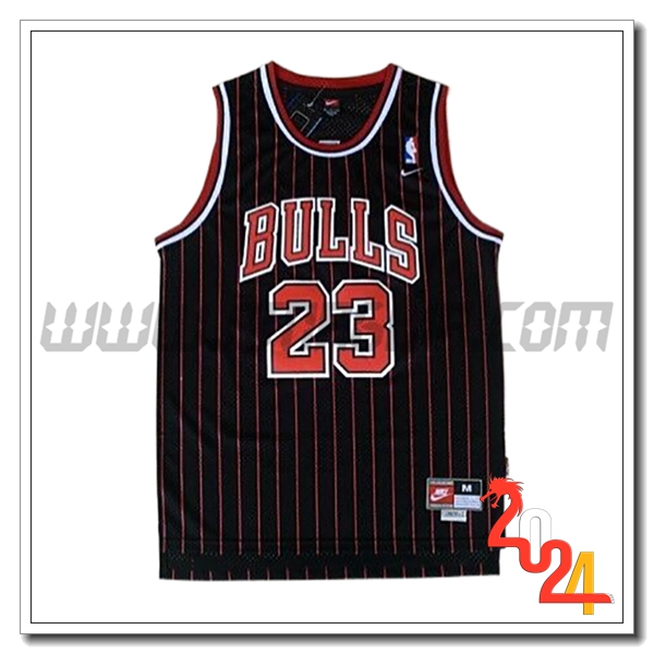 Maglia Chicago Bulls (JORDAN #23) 2024/25 Nero/Rosso -02