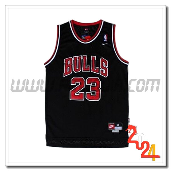 Maglia Chicago Bulls (JORDAN #23) 2024/25 Nero/Rosso -03
