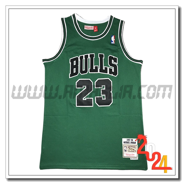 Maglia Chicago Bulls (JORDAN #23) 2024/25 Verde