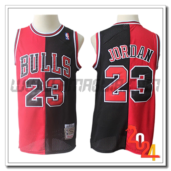 Maglia Chicago Bulls (JORDAN #23) 2024/25 Nero/Rosso -07