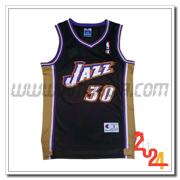Maglia Utah Jazz (ARROYO #30) 2024/25 Nero/Marrone