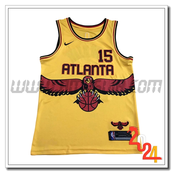 Maglia Atlanta Hawks (ANTHIOY #15) 2024/25 Giallo