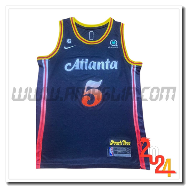 Maglia Atlanta Hawks (MURRAY #5) 2024/25 Blu