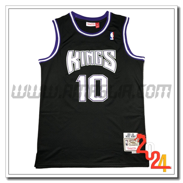 Maglia Sacramento Kings (BIBBY #10) 2024/25 Nero/Bianco