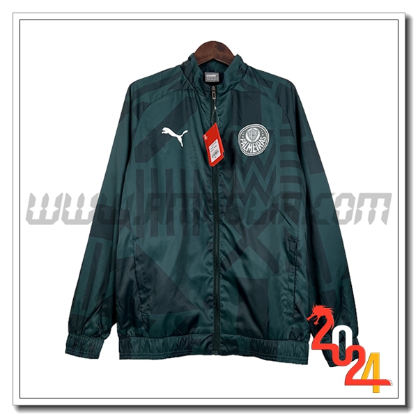 Giacca A Vento Palmeiras Verde 2024 2025