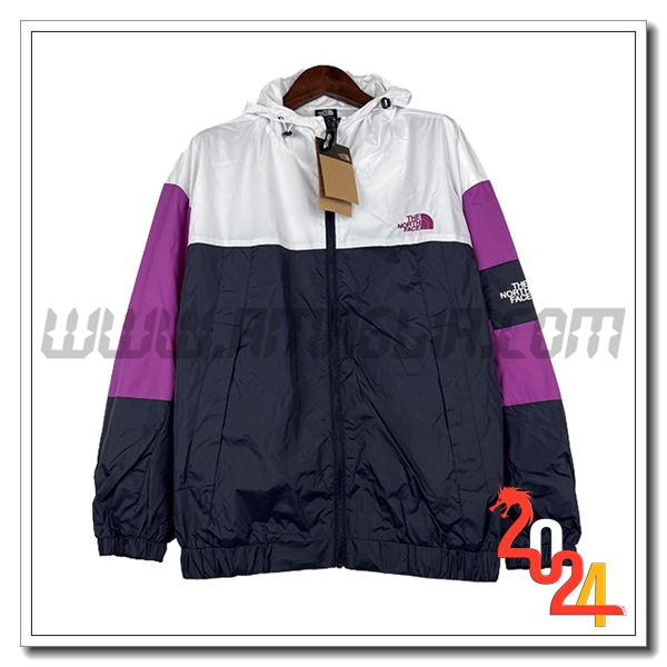 Giacca A Vento The North Face Bianco/viola/Blu 2024 2025
