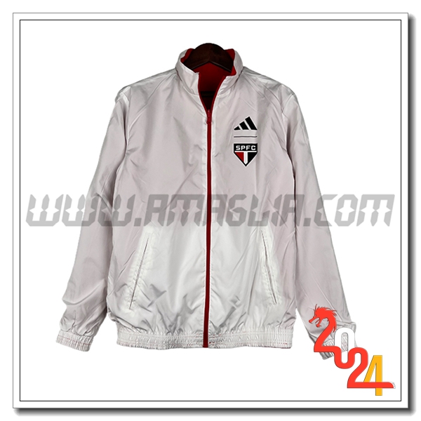 Giacca A Vento Sao Paulo FC Bianco 2024 2025