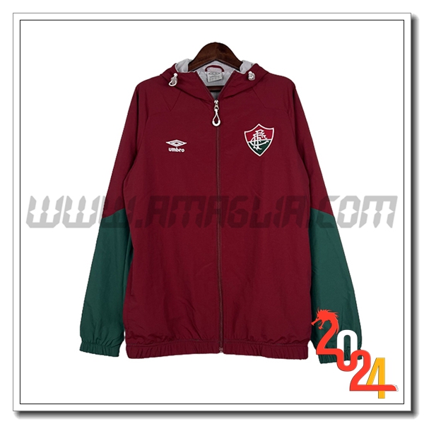 Giacca A Vento Fluminense viola/Verde 2024 2025