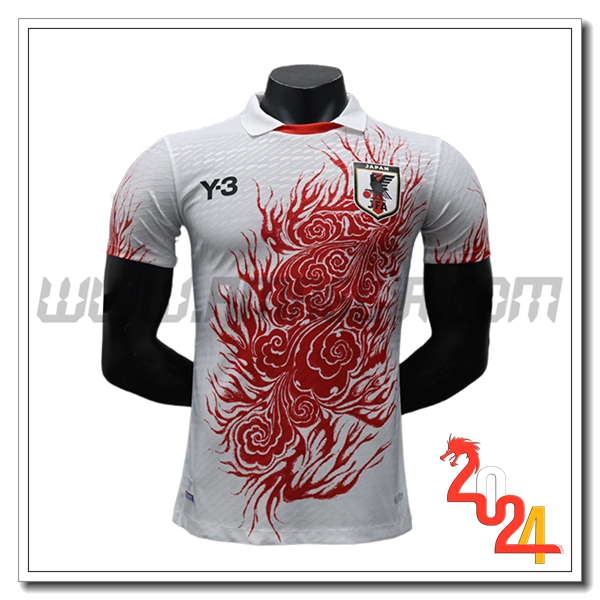 Maglia Nazionale Giappone Special Edition Bianco/Rosso 2024/2025