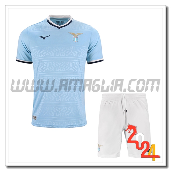 Kit Maglia Lazio Prima + Pantaloncini 2024/2025