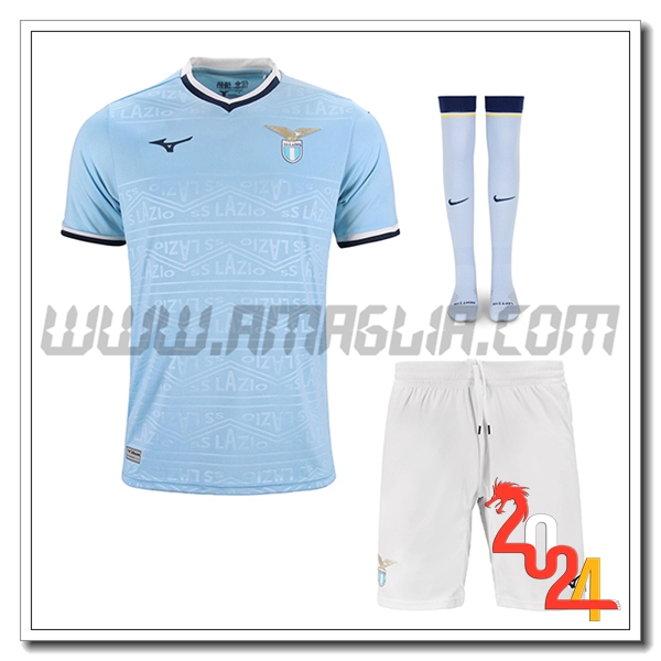 Kit Maglia Lazio Prima (Pantaloncini + Calzini) 2024/2025