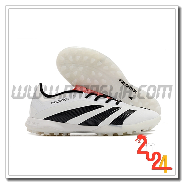 Adidas Scarpe Da Calcio PREDATOR 24 ELITE TF BOOTS39 Bianco/Nero