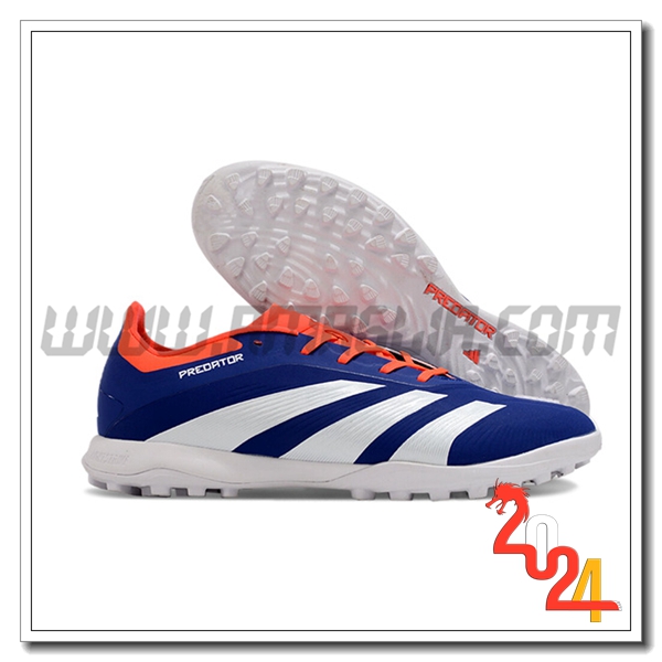 Adidas Scarpe Da Calcio PREDATOR 24 ELITE TF BOOTS39 Blu/Bianco/Arancia