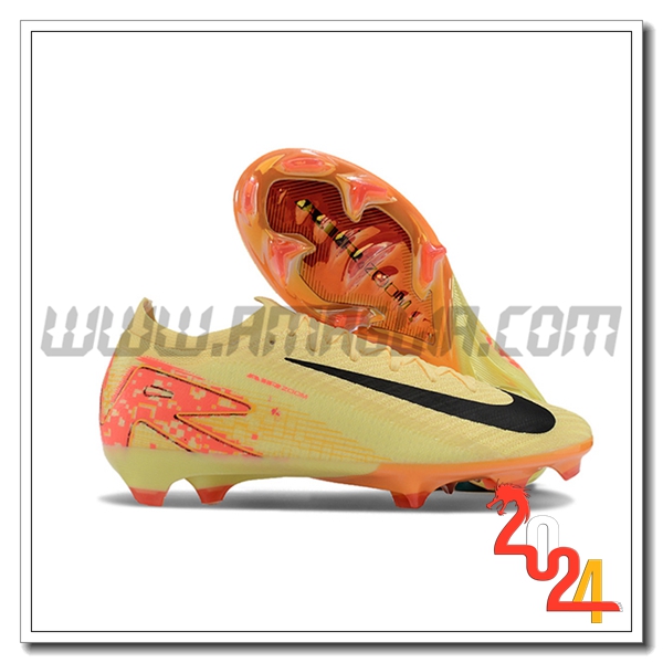 Nike Scarpe Da Calcio AIR Zoom Mercurial Vapor 16 Elite XXV FG Giallo/Arancia/Nero