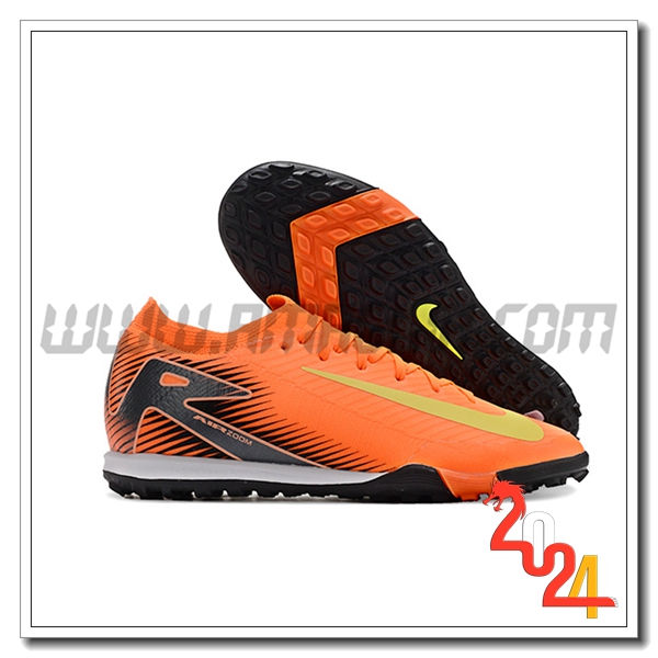 Nike Scarpe Da Calcio Air Zoom Mercurial Vapor XVI Elite TF Arancia/Nero/Giallo