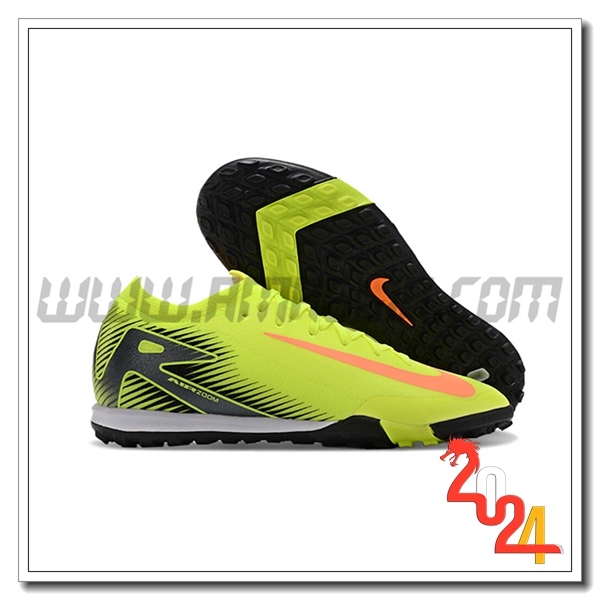 Nike Scarpe Da Calcio Air Zoom Mercurial Vapor XVI Elite TF Giallo/Nero/Arancia