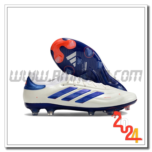 Copa Scarpe Da Calcio PURE II+ FG BOOTS Bianco/Blu