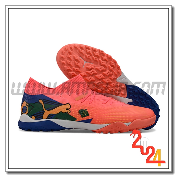 PUMA Scarpe Da Calcio FUTURE 7 ULTIMATE TF Arancia/Nero