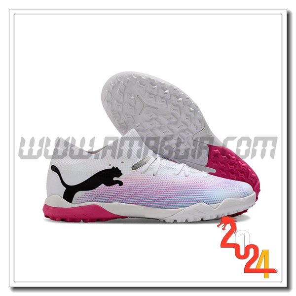 PUMA Scarpe Da Calcio FUTURE 7 ULTIMATE TF Bianco/Rosa