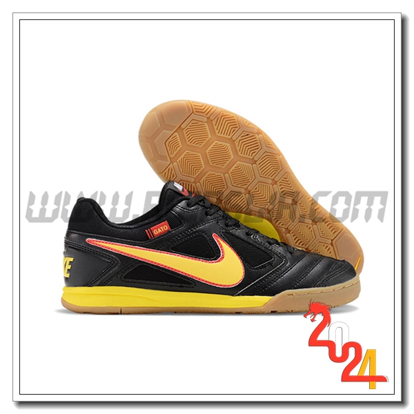 Nike Scarpe Da Calcio Supreme x Nike SB Gato Nero/Giallo