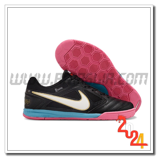 Nike Scarpe Da Calcio Supreme x Nike SB Gato Nero/Bianco