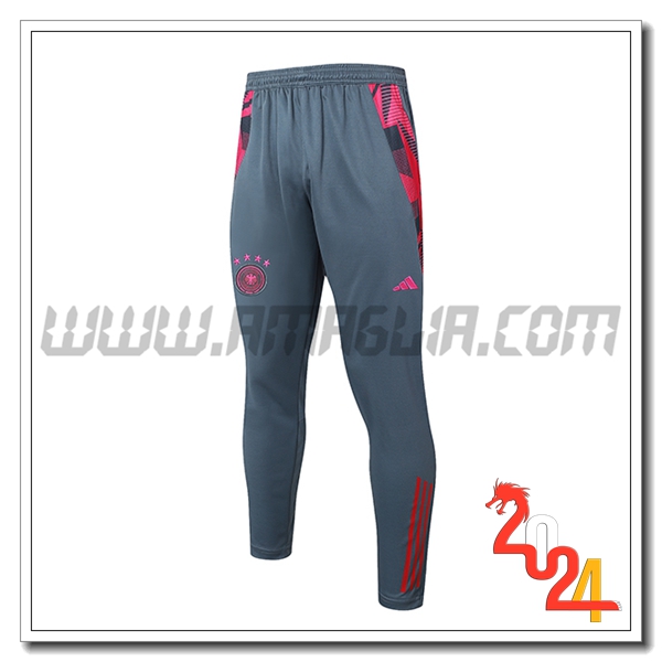 Pantaloni Da Allenamento Germania Grigio/Rosa 2024 2025