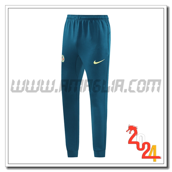 Pantaloni Da Allenamento Club America Verde/Giallo 2024 2025