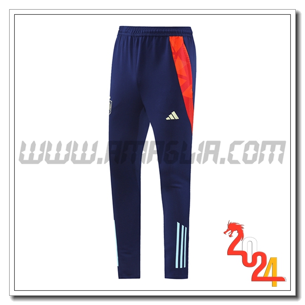 Pantaloni Da Allenamento Spagna viola/Rosso 2024 2025
