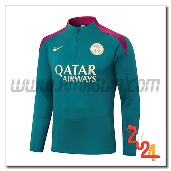 Felpa Allenamento PSG Blu/viola 2024 2025