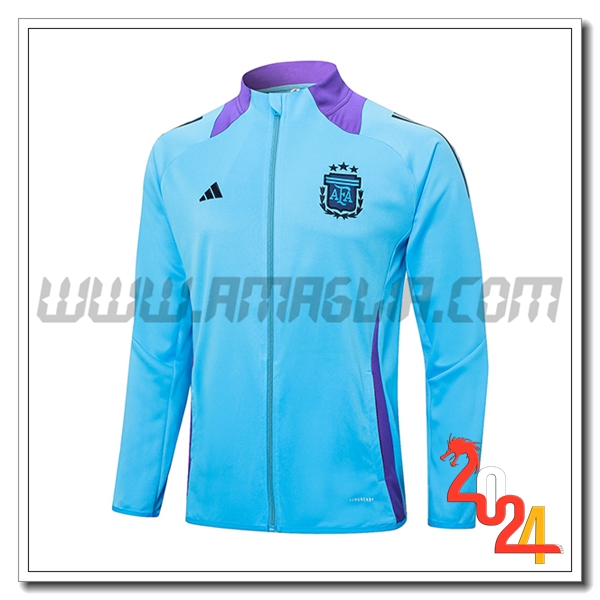 Giacca Calcio Argentina Blu/viola 2024 2025