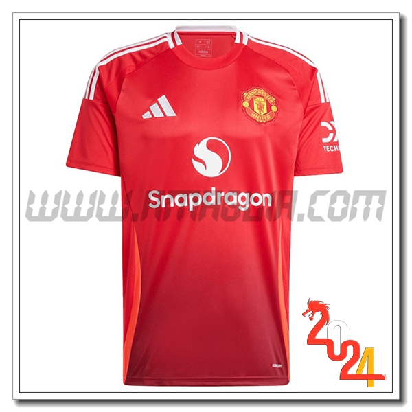 Nuova Maglie Calcio Manchester United Prima 2024/2025