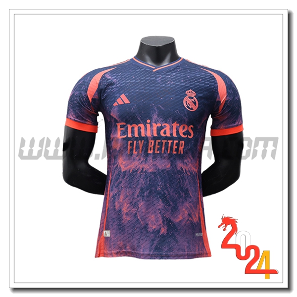 Maglie Calcio Real Madrid Special Edition blu navy 2024/2025 -02