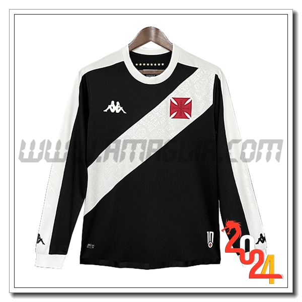 Maglie Calcio CR Vasco Da Gama Prima Manica Lungas 2024/2025