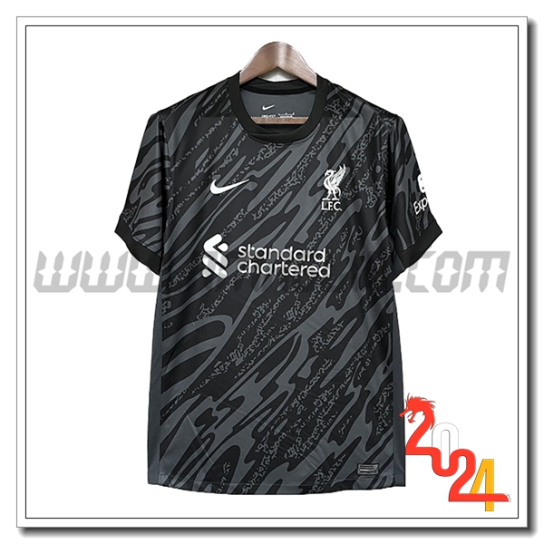 Maglie Calcio FC Liverpool Portiere Nero 2024/2025
