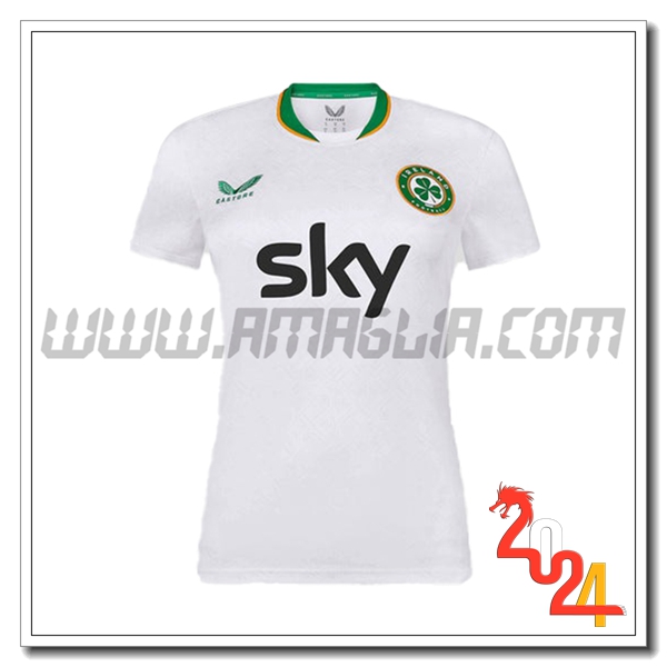 Maglie Calcio Irlanda Donna Seconda 2024/2025