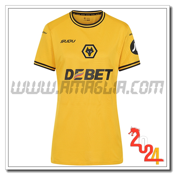 Maglie Calcio Wolves Donna Prima 2024/2025