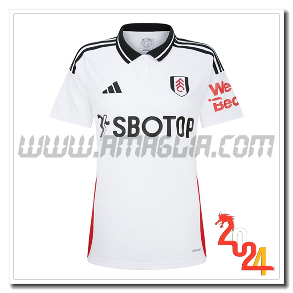 Maglie Calcio Fulham Donna Prima 2024/2025