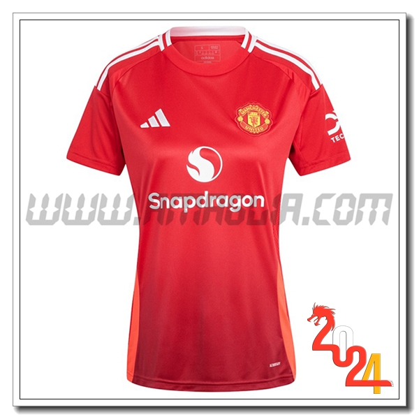 Maglie Calcio Manchester United Donna Prima 2024/2025