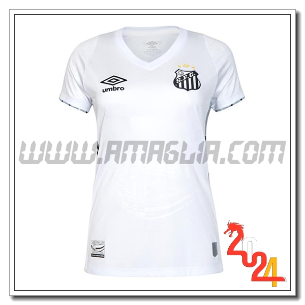 Maglie Calcio Santos FC Donna Prima 2024/2025