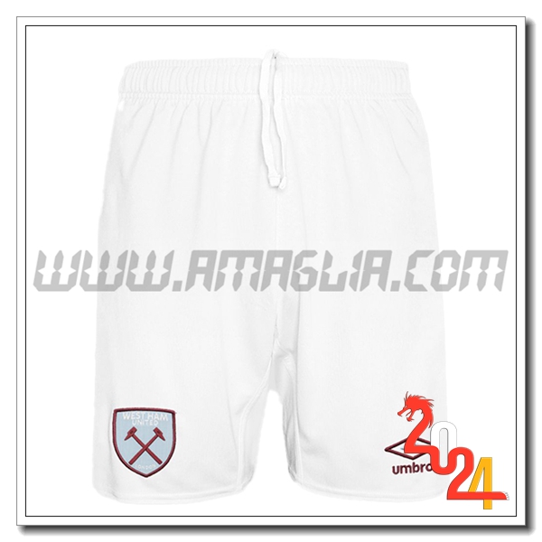 Prima Pantaloncini Calcio West Ham 2024 2025