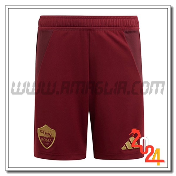 Prima Pantaloncini Calcio AS Roma 2024 2025
